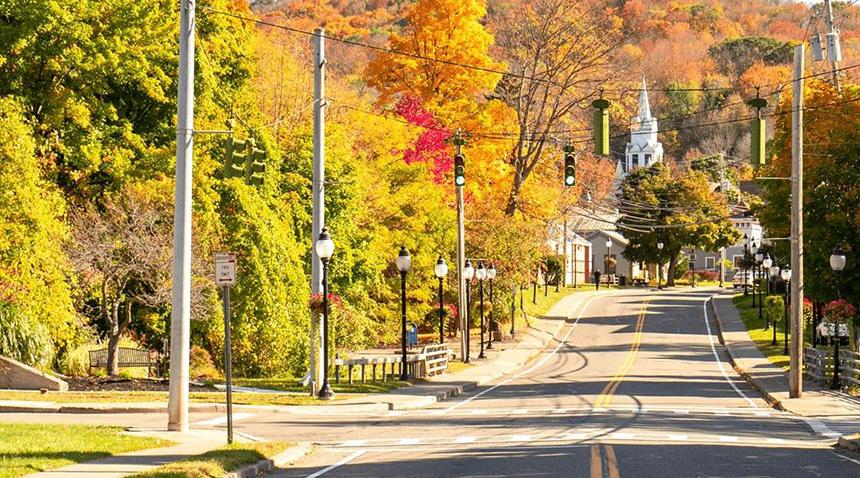 Main Street of Alfred, NY